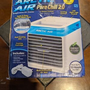 Pure Chill 2.0 Evaporative Air Cooler - Blue and White